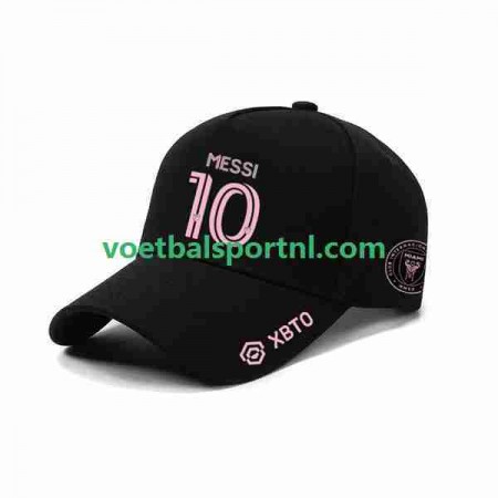 Inter Miami Messi 10 Zwart Petten